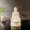 ديكور بوذا تاتاغاتا العاجي المصغر Mini Ivory Tathagata Buddha Decoration