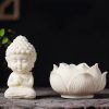 ديكور بوذا تاتاغاتا العاجي المصغر Mini Ivory Tathagata Buddha Decoration