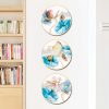 Pegatinas de Arte en Pared de Flor de Loto de PVC PVC Lotus Flower Wall Art Stickers