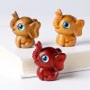 Miniatura de Sândalo Vermelho: Elefante Protetor Red Sandalwood Mini Elephant Decoration