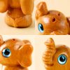Miniatura de Sândalo Vermelho: Elefante Protetor Red Sandalwood Mini Elephant Decoration