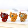 Miniatura de Sândalo Vermelho: Elefante Protetor Red Sandalwood Mini Elephant Decoration
