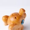 Miniatura de Sândalo Vermelho: Elefante Protetor Red Sandalwood Mini Elephant Decoration