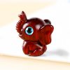 Miniatura de Sândalo Vermelho: Elefante Protetor Red Sandalwood Mini Elephant Decoration