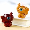 Miniatura de Sândalo Vermelho: Elefante Protetor Red Sandalwood Mini Elephant Decoration