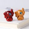 Miniatura de Sândalo Vermelho: Elefante Protetor Red Sandalwood Mini Elephant Decoration