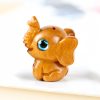 Miniatura de Sândalo Vermelho: Elefante Protetor Red Sandalwood Mini Elephant Decoration