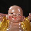 Figura de Buda Ríe de Resina con Cambio de Color Resin Color Changing Laughing Buddha Figurine