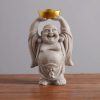 Estatua de Buda Ríe Bendición para el Hogar de Resina Resin Laughing Buddha Home Blessing Statue