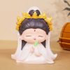 Estatua de Loto de Avalokiteshvara de Resina para la Decoración Armoniosa del Hogar Resin Avalokitesvara Lotus Statue for Harmony Home Decor