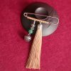 Broche de Borlas con Campana de Cobre Retro Retro Copper Bell Tassels Brooch