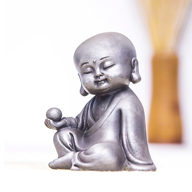鉄粉錆仕上げレジン製 地蔵菩薩 観音菩薩 釈迦如来像 Rust Cast Resin Ksitigarbha Guanyin Statue