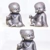 鉄粉錆仕上げレジン製 地蔵菩薩 観音菩薩 釈迦如来像 Rust Cast Resin Ksitigarbha Guanyin Statue