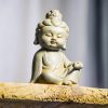 鉄粉錆仕上げレジン製 地蔵菩薩 観音菩薩 釈迦如来像 Rust Cast Resin Ksitigarbha Guanyin Statue