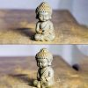 鉄粉錆仕上げレジン製 地蔵菩薩 観音菩薩 釈迦如来像 Rust Cast Resin Ksitigarbha Guanyin Statue