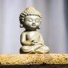 鉄粉錆仕上げレジン製 地蔵菩薩 観音菩薩 釈迦如来像 Rust Cast Resin Ksitigarbha Guanyin Statue