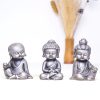 鉄粉錆仕上げレジン製 地蔵菩薩 観音菩薩 釈迦如来像 Rust Cast Resin Ksitigarbha Guanyin Statue