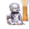 鉄粉錆仕上げレジン製 地蔵菩薩 観音菩薩 釈迦如来像 Rust Cast Resin Ksitigarbha Guanyin Statue