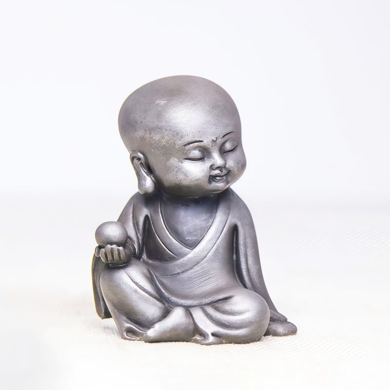 鉄粉錆仕上げレジン製 地蔵菩薩 観音菩薩 釈迦如来像 Rust Cast Resin Ksitigarbha Guanyin Statue