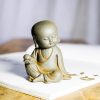 鉄粉錆仕上げレジン製 地蔵菩薩 観音菩薩 釈迦如来像 Rust Cast Resin Ksitigarbha Guanyin Statue