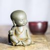 鉄粉錆仕上げレジン製 地蔵菩薩 観音菩薩 釈迦如来像 Rust Cast Resin Ksitigarbha Guanyin Statue
