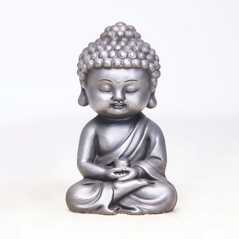 鉄粉錆仕上げレジン製 地蔵菩薩 観音菩薩 釈迦如来像 Rust Cast Resin Ksitigarbha Guanyin Statue