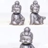 鉄粉錆仕上げレジン製 地蔵菩薩 観音菩薩 釈迦如来像 Rust Cast Resin Ksitigarbha Guanyin Statue