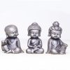 鉄粉錆仕上げレジン製 地蔵菩薩 観音菩薩 釈迦如来像 Rust Cast Resin Ksitigarbha Guanyin Statue