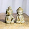 鉄粉錆仕上げレジン製 地蔵菩薩 観音菩薩 釈迦如来像 Rust Cast Resin Ksitigarbha Guanyin Statue