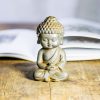 鉄粉錆仕上げレジン製 地蔵菩薩 観音菩薩 釈迦如来像 Rust Cast Resin Ksitigarbha Guanyin Statue