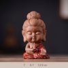 Decoración de escritorio de Buda de cerámica Serenity Serenity Ceramic Buddha Desk Decoration