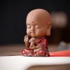 Decoración de escritorio de Buda de cerámica Serenity Serenity Ceramic Buddha Desk Decoration
