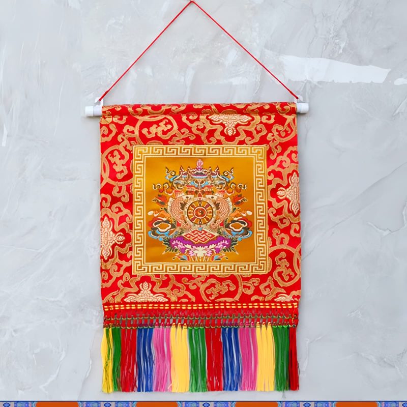 Arte de Pared Vajra de Poder Espiritual Spiritual Power Vajra Wall Art
