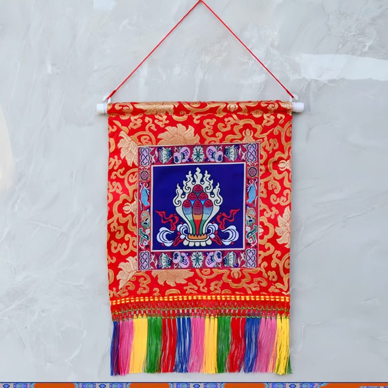 Arte de Pared Vajra de Poder Espiritual Spiritual Power Vajra Wall Art
