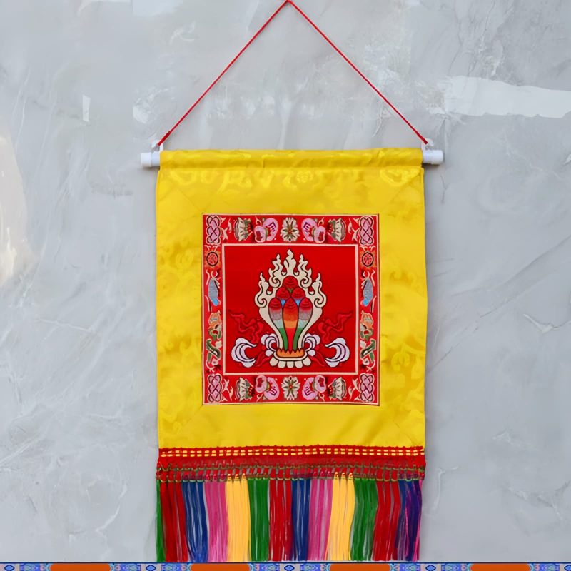 Arte de Pared Vajra de Poder Espiritual Spiritual Power Vajra Wall Art