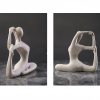 Figura de Yoga de Resina Espiritual Spiritual Resin Yoga Figurine Sculpture