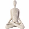 Figura de Yoga de Resina Espiritual Spiritual Resin Yoga Figurine Sculpture