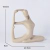 Figura de Yoga de Resina Espiritual Spiritual Resin Yoga Figurine Sculpture