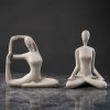 Figura de Yoga de Resina Espiritual Spiritual Resin Yoga Figurine Sculpture