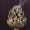 Quemador de Incienso Miniatura de Aleación de Cobre Tibetano Tibetan Copper Alloy Mini Mountain Incense Burner