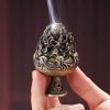 Quemador de Incienso Miniatura de Aleación de Cobre Tibetano Tibetan Copper Alloy Mini Mountain Incense Burner