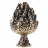 Quemador de Incienso Miniatura de Aleación de Cobre Tibetano Tibetan Copper Alloy Mini Mountain Incense Burner