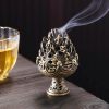 Quemador de Incienso Miniatura de Aleación de Cobre Tibetano Tibetan Copper Alloy Mini Mountain Incense Burner