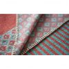 Chal de Rayas con Patrón de Diamante Tibetano Tibetan Diamond Pattern Striped Shawl