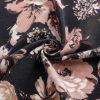 Tibeter Schal mit Blumenmuster Tibetan Floral Print Shawl