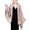 Chale Tibetano con Borlas Jacquard Tibetan Jacquard Tassel Shawl