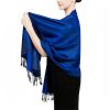 Chale Tibetano con Borlas Jacquard Tibetan Jacquard Tassel Shawl