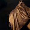 Chale Tibetano con Borlas Jacquard Tibetan Jacquard Tassel Shawl