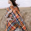 Chale Pañuelo de Rayas Tibetanas de Colores Tibetan Colorful Stripe Shawl Wrap