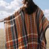 Chale Pañuelo de Rayas Tibetanas de Colores Tibetan Colorful Stripe Shawl Wrap